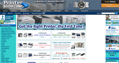 Desktop Screenshot of printershowcase.com